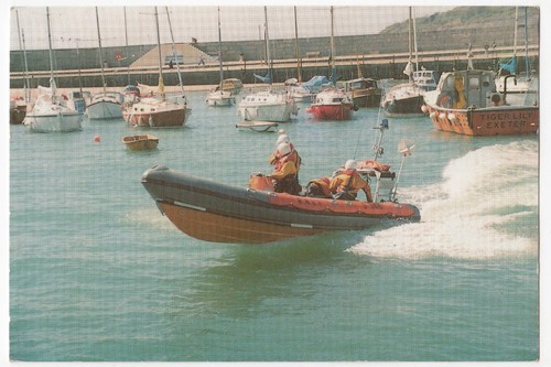 RNLI Lyme Regis Schlauchboot 'Atlantic' Class Rettungsboot Nr. B 546 PPC