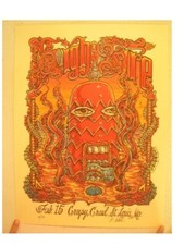 High On Fire Poster Signed & Numbered By Artist Michael Michael Motorcycle 2006