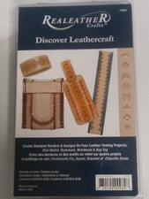 Realeather Discover Leathercraft Kit 4 Projects 4999-00 New Sealed 