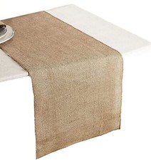 SOLD BY THE YARD: Burlap Fabric 14" Wide Natural Multipurpose Fabric