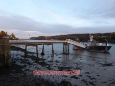 PHOTO  ST GEORGE'S PIER A VIEW OF THE PIER AT MENAI BRIDGE WITH THE PRINCE MADOG
