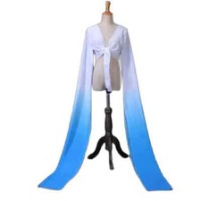 1pcs/lot Chinese Style Woman Faux Silk Hanfu Long Sleeves Yangko Dance Top