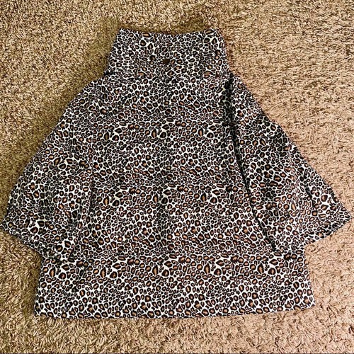 Samuel Dong Leopard Print Cropped Lightweight Lined Jacket, Women’s size S - Picture 9 of 12