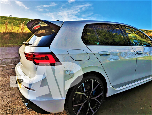 VW Golf MK8 R GTD GTI 'CS Clubsport Style' Gloss Black Boot Spoiler UK SELLER VW Golf MK8 R GTD GTI 'CS Clubsport Style' Gloss Black Boot Spoiler UK SELLER