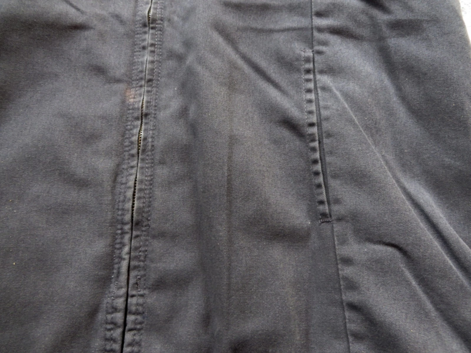 Work Jackets Used Uniform Cintas Unifirst Red Kap Insulated Lined Panel Coat image 5
