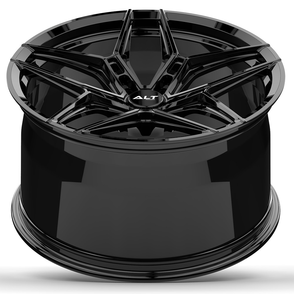 20" 21" ALT Forged ALT18 Gloss Black Monoblock Wheels for McLaren 720S 2016–2023
