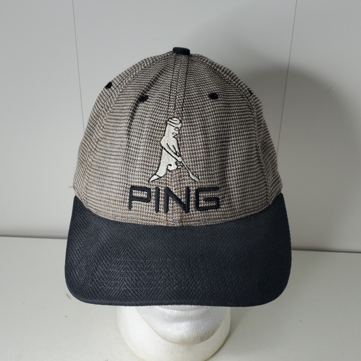 VTG Ping Golf Ping Man Embroidered Logo Adjustable Hat