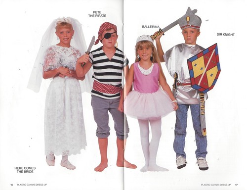 Plastic Canvas Dress-Up ~ Annie's Attic Craft Booklet - kids costume ideas - Picture 4 of 4