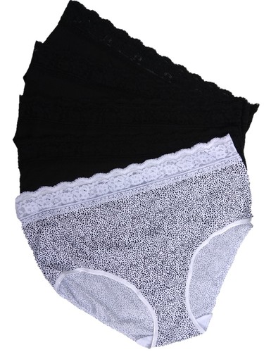 ex M&S Lace Top Knickers 2 3 4 5 or 6 Pair Packs Size 6-28 Tanga Full Bikini - Picture 74 of 83