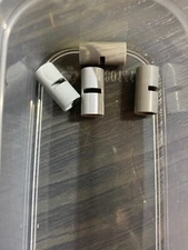 LEGO Parts 62462 (4pcs) Technic, Pin Connector Round 2L w Slot Choose Color