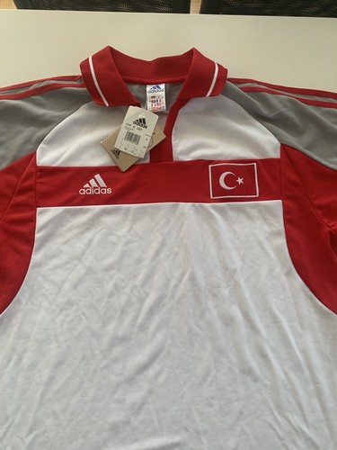 Adidas Vintage Türkei Türkiye Trikot WM 2002 Größe L NEU EM2000 - Bild 4 von 6