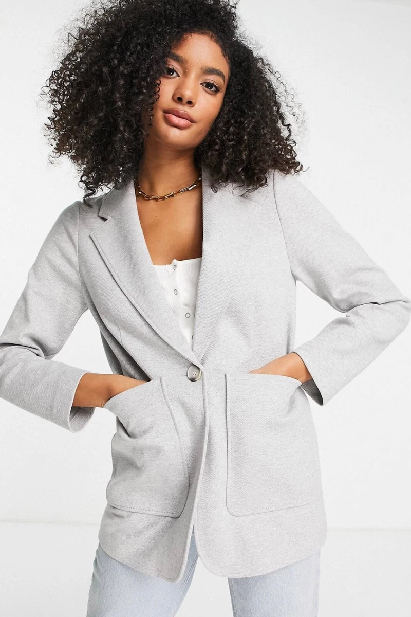 Twill blazer womens sale
