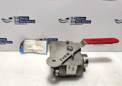 Flowserve 3/4 HK7166XTSE Ball Valve Size: ¾