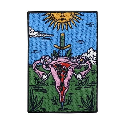 FINALLY HOME Strong Women Feminism Patch | Feministische Patches, Sonnen und Blumen Aufbügler