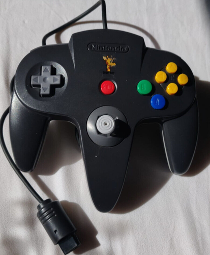 Rare Nintendo 64 Controller Geoffrey Japan Toy's R Us Exclusive Black/Gray OEM