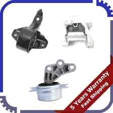 For Pontiac G6 Saturn Aura 2.4L Set 3PCS Engine Motor & Auto Transmission Mount