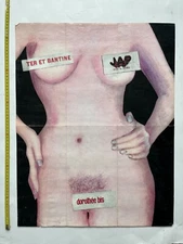 Kenzo - Chantal Thomass - dorothée bis 1974 first show fashion poster