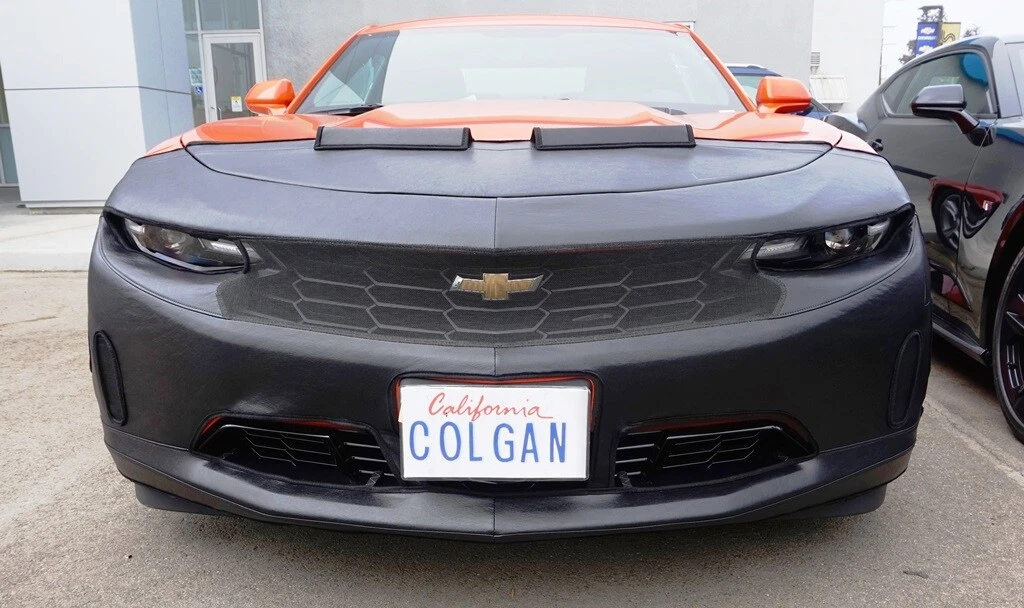 Colgan Front End Mask Bra 2pc. Fits Chevy Camaro 1LT LS LT 2019