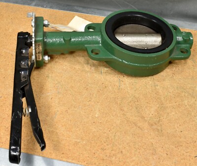 Crane CI 4, Center Line Series 200 4'' Resilient Seated Butterfly Valve, 28725