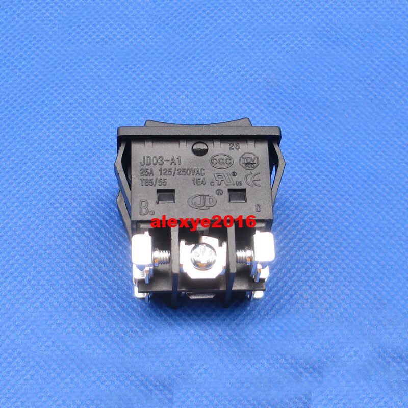 JD JD03-A1 6 Pins With Screws 3 Positions Rocker Switch Maintained