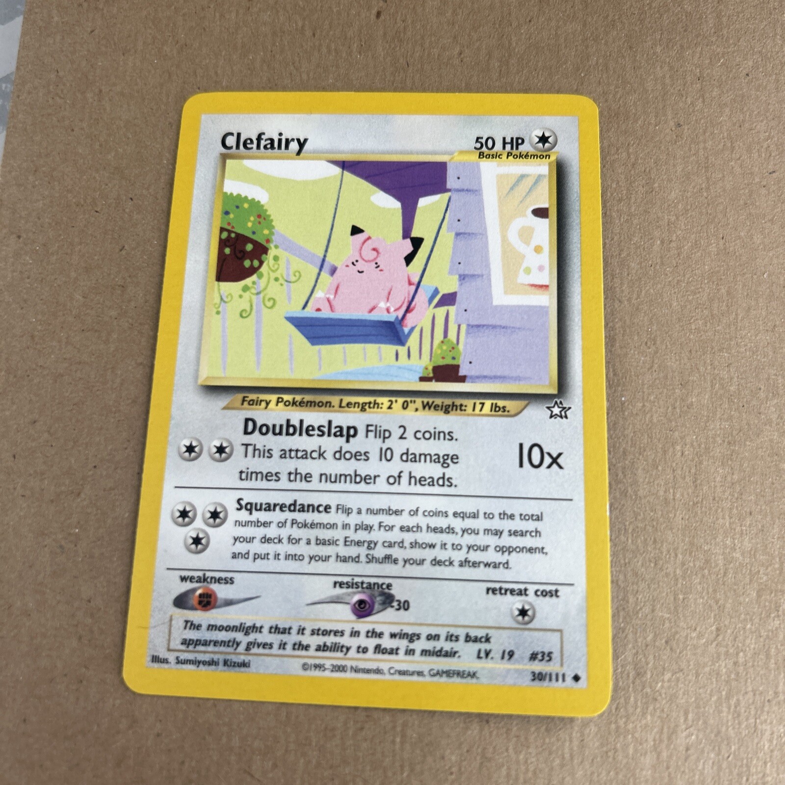 Clefairy 30/111 - Neo Genesis Unlimited - Pokemon Card - NM 