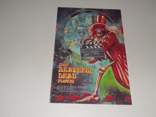 Grateful Dead Jerry Garcia / Bob Weir The Movie 1976 Color Poster 19" x 13" - Afbeelding 1 van 1