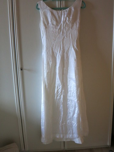 True Vintage Brautkleid 60er, Hochzeit-Fasching-Karneval, Gr, XS/S, mit Zubehör - Bild 23 von 24