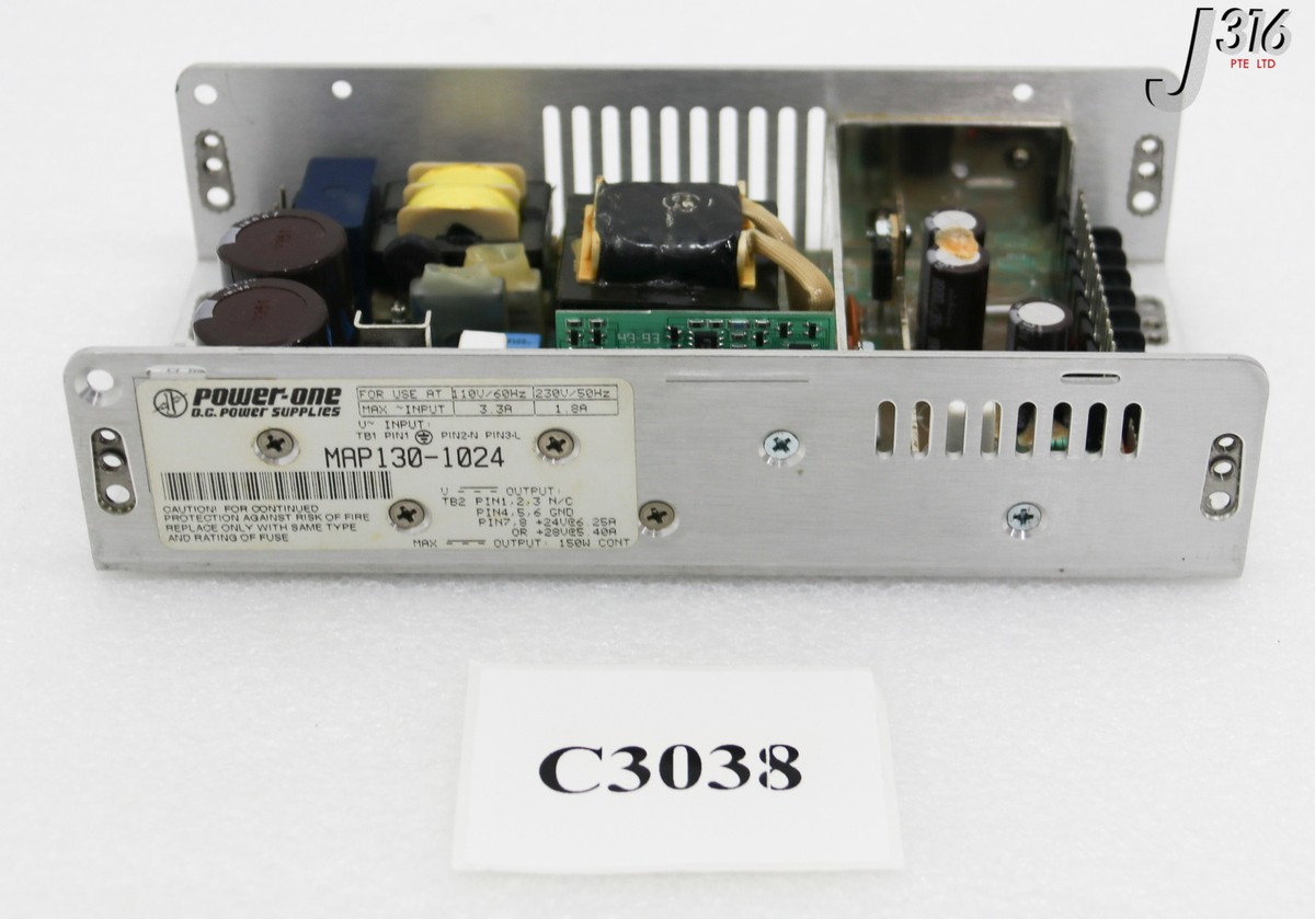 C3038 POWER ONE POWER SUPPLY, 28VDC (NEW) MAP130-1024 | eBay