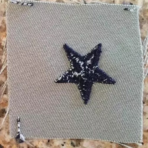 US AIR FORCE EMBROIDERED ABU RANK INSIGNIA Brigadier General MILITARY Gen - Picture 2 of 2