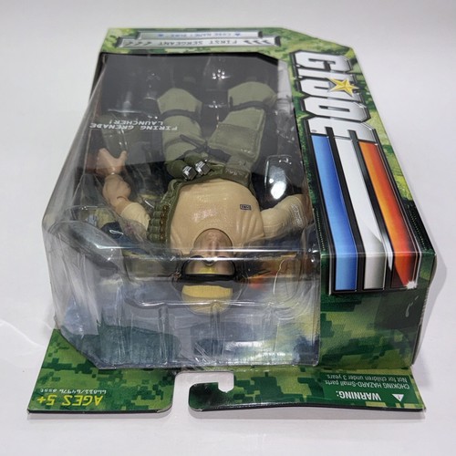 G.I. Joe First Sergeant Code Name: DUKE W/ Grenade Launcher 12" Hasbro 2008 - Picture 7 of 13