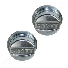 2x Knott Fettkappe Achskappe Abdeckkappe Staubkappe Nabenkappe Ø 64mm