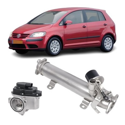 AGR-Ventil Abgasrückführung Kühler für VW Golf Plus 2.0 TDI CBDC CBDA CBDB