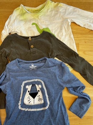 Drei Longsleeves Zara, Name It, Lupilu 110/116 - Bild 1 von 4