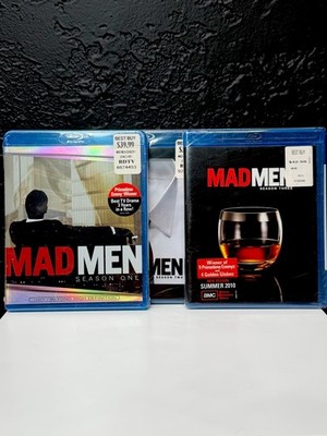 Mad Men Series Blu-Ray Set Seasons 1-3 Factory Sealed NEW