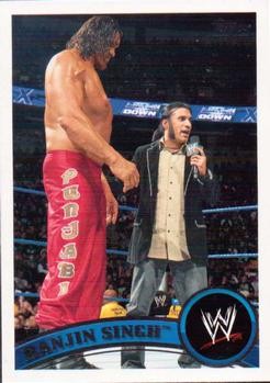 Ranjin Singh 2011 Topps WWE - #16 -