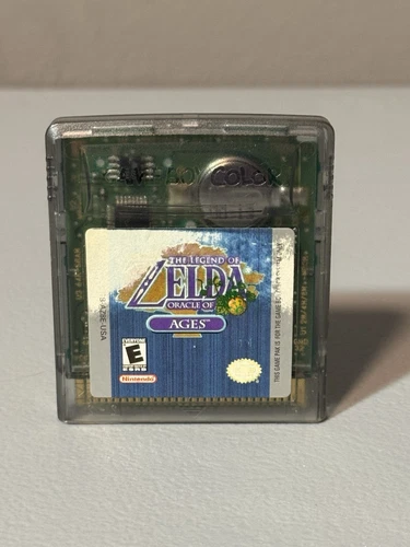 Legend Of Zelda Oracle Of Ages (Gameboy Color) Tested and Works Authentic