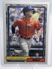 2017 Topps Archives 1992 Photo Variation Alex Bregman #275 Running Vertical A54