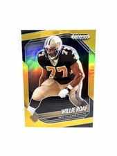 WILLIE ROAF 2025 Panini Prizm Black True Gold /10 New Orleans Saints #96