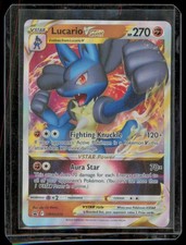 Lucario VSTAR SWSH214 Ultra Rare Full Art Near Mint Pokemon Card