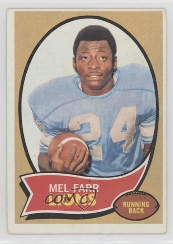 1970 Topps Mel Farr #52 Rookie RC