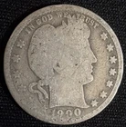 1900 25c Barber Quarter 90% Silver