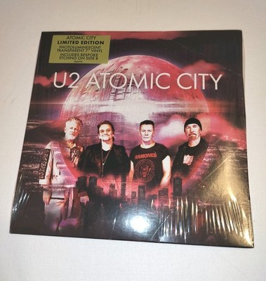 U2 Atomic City Limited Edition 7'' Vinyl  Record Single NEW Sealed