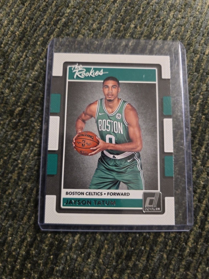 2017-18 Panini Donruss Optic Jayson Tatum #3 RC The Rookies