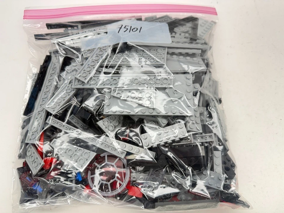 LEGO Star Wars 75101 First Order SpecialForces TIE Fighter 100%COMPLETE+Minifigs - Image 3 of 4