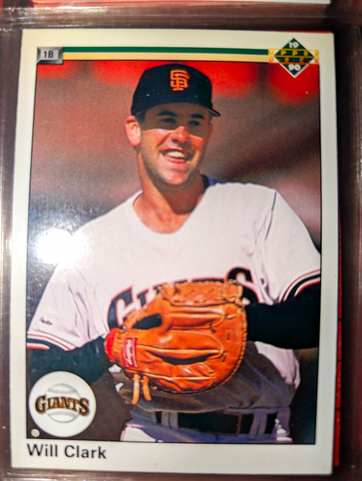 1990 Upper Deck - Will Clark #556