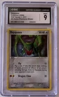 CGC 9 Rayquaza 2006 POP Series 1 3/17 Holo SWIRL Pokemon Card