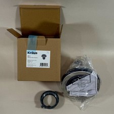 Kraus ST-1 Stainless Steel Strainer   Complete Assembly 4.5" x 3.75" New in Box