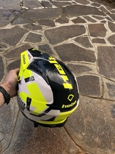 Casco HEBO TRIAL ZONE 4 BALANCE YELLOW FLUOR  Taglia XS