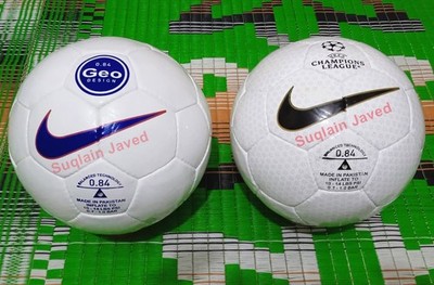 2X NIKE NK 800 GEO RARE  UEFA Champions League 1999-2000 Official  Ball Size-5