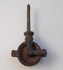 Pulley Double Wheel Victorian Antique ref 440 (FREE UK POSTAGE)